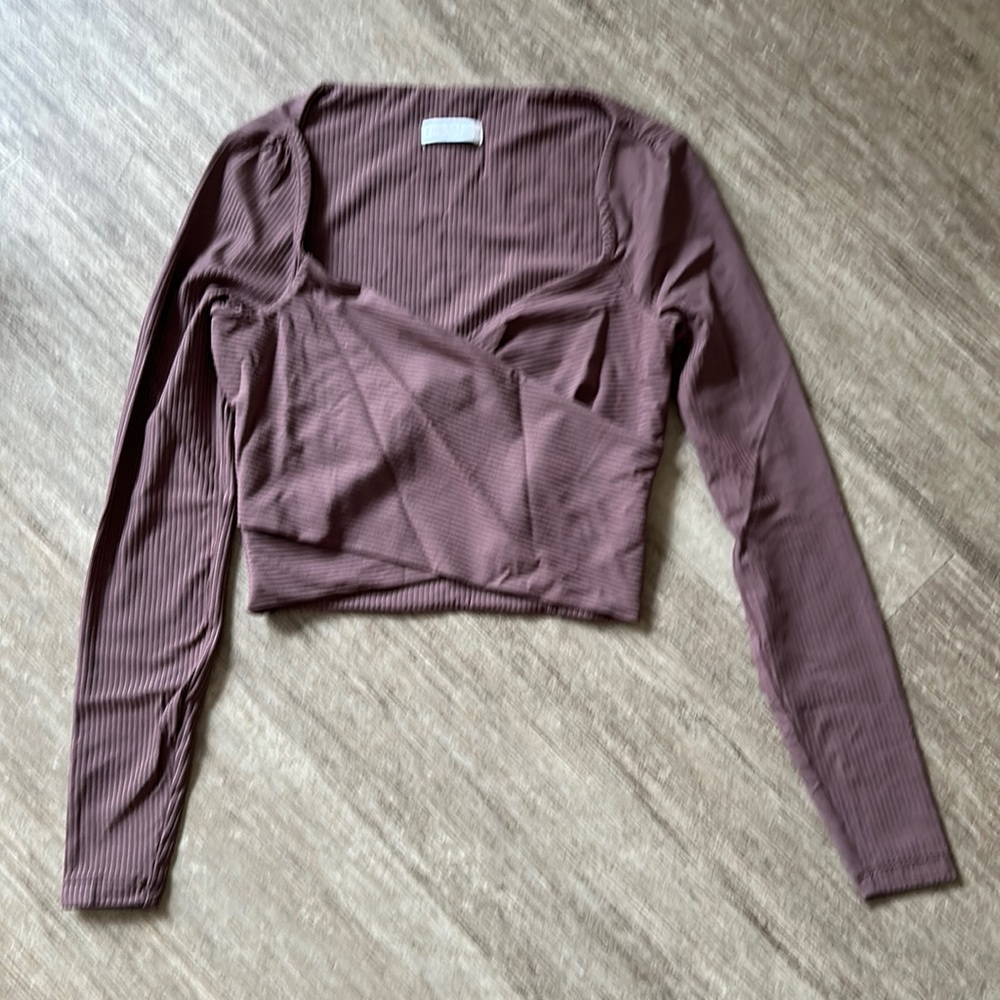 Kookai crop top - long sleeves tops